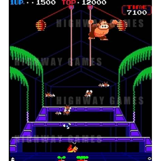 Donkey Kong 3 - screen shot 3 28kb JPG