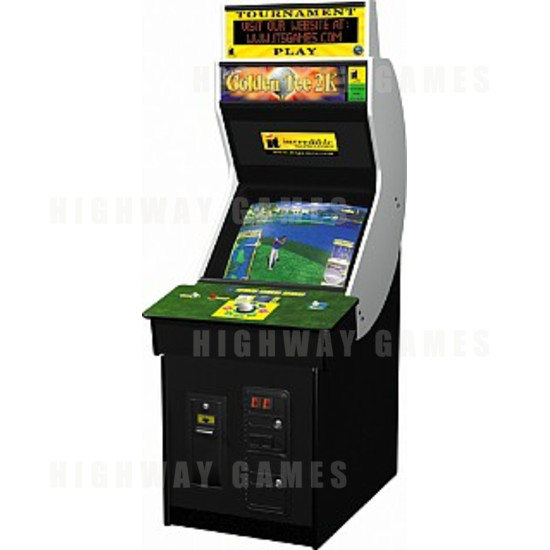 Golden Tee 2K Arcade Machine 2000 - Golden Tee 2K Tournament Version Cabinet