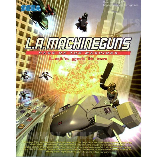 LA Machine Guns SD - Brochure Front