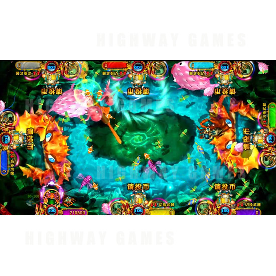 Ocean King 3 Monster Awaken Arcade Fish Machine - Emperor Crab