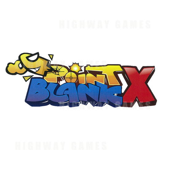 Point Blank X / Gun Bullet X Childrens Edition Arcade Machine - point blank x logo.bmp