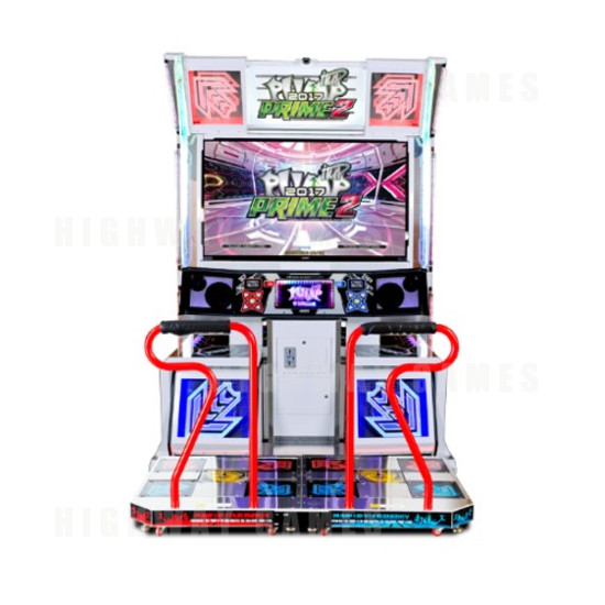 Pump It Up PRIME 2 2017 LX 55" Arcade Machine  - Pump it up Prime 2 2017 - Cabinet Front View